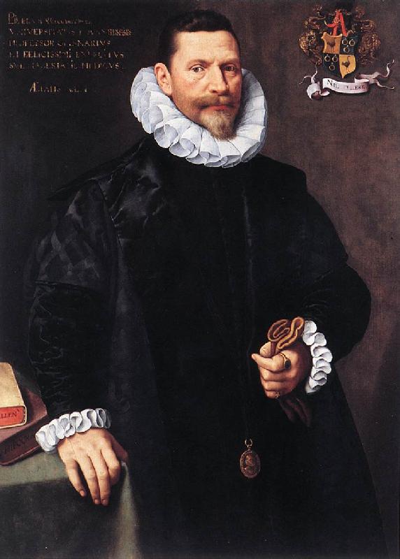 POURBUS, Frans the Younger Portrait of Petrus Ricardus zg oil painting image